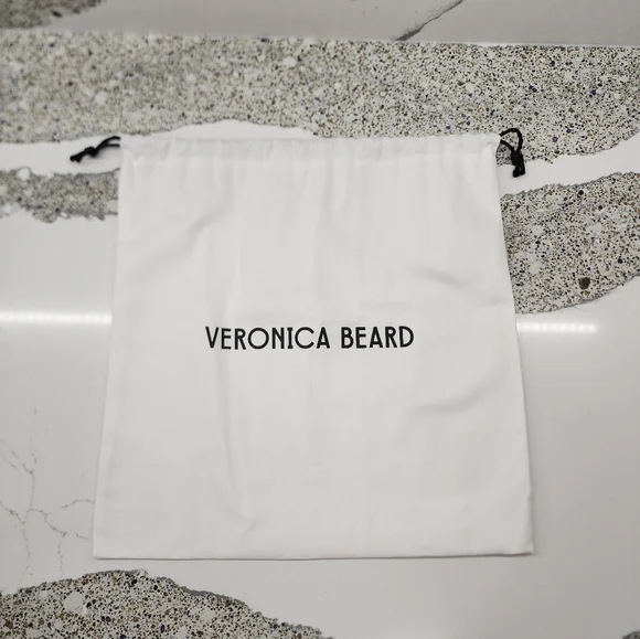 Veronica Beard Bamboo-Handle Shopper Bag in Light Blue - Picture 12 of 12